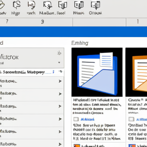 Home 22 **Organized Outlook Inbox:** A clean and well-organized Microsoft Outlook inbox with color-coded folders and flagged emails. The style should be modern and professional, suggesting efficiency and control.